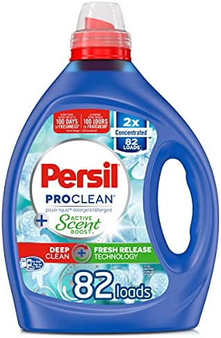Persil Persil Proclean Liquid Laundry Detergent, Active Scent Boost, 2x Concentrated, 82 Loads, 82.5 Fl Oz