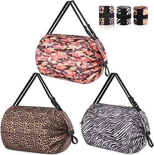 Reusable Grocery Shopping Bags 3pcs Fold One-Shoulder Bags Eco Friendly Tote with Zipper Large Capacity Handbag Reusable Grocery Shopping Bags 3pcs Fold One-Shoulder Bags Eco Friendly Tote with Zipper Large Capacity Handbag
