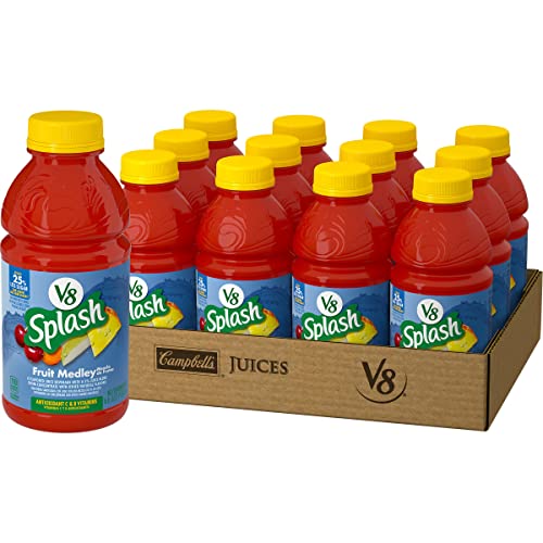 V8 Splash Fruit Medley Flavored Juice Beverage, 16…